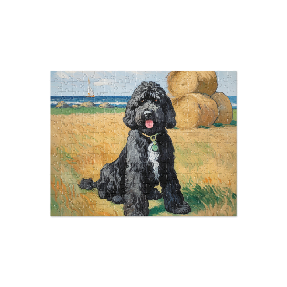 PugMug Custom Portuguese Water Dog Jigsaw Puzzle