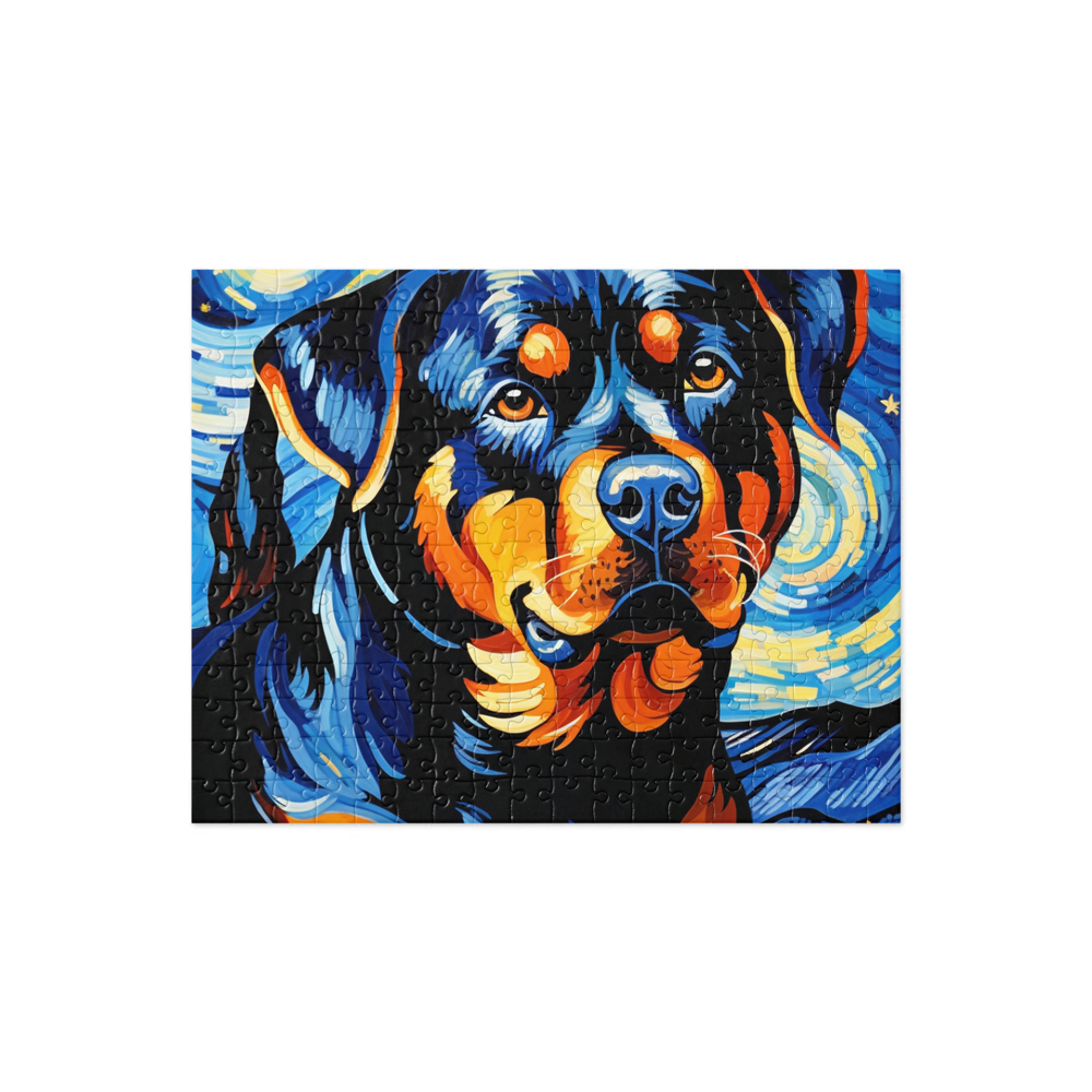 PugMug Custom Rottweiler Jigsaw Puzzle