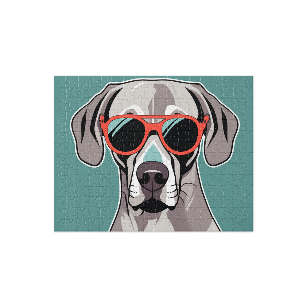 PugMug Custom Weimaraner Jigsaw Puzzle