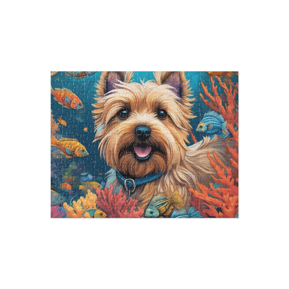 PugMug Custom Cairn Terrier Jigsaw Puzzle