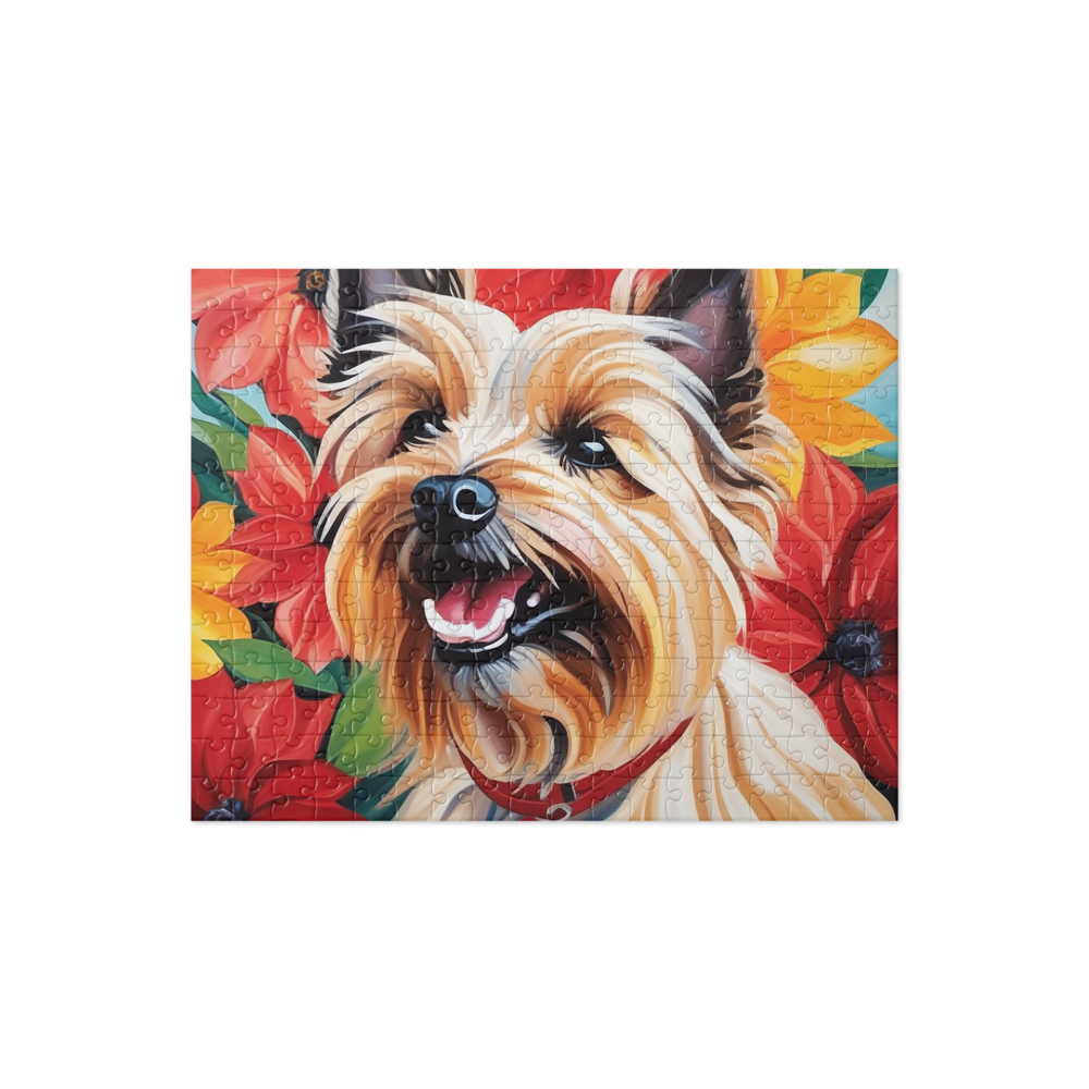 PugMug Custom Cairn Terrier Jigsaw Puzzle