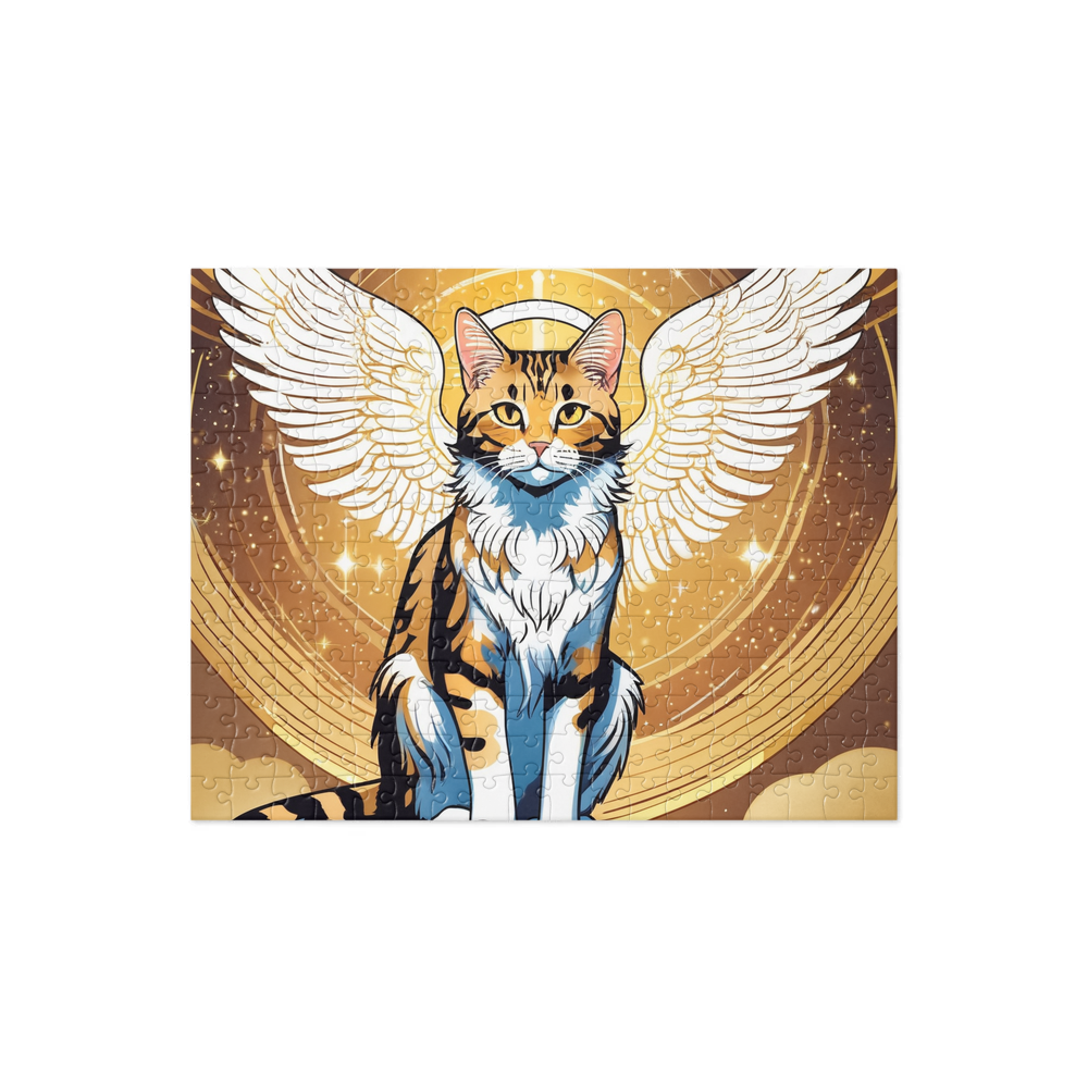 PugMug Custom Tabby Exotic Cat Jigsaw Puzzle