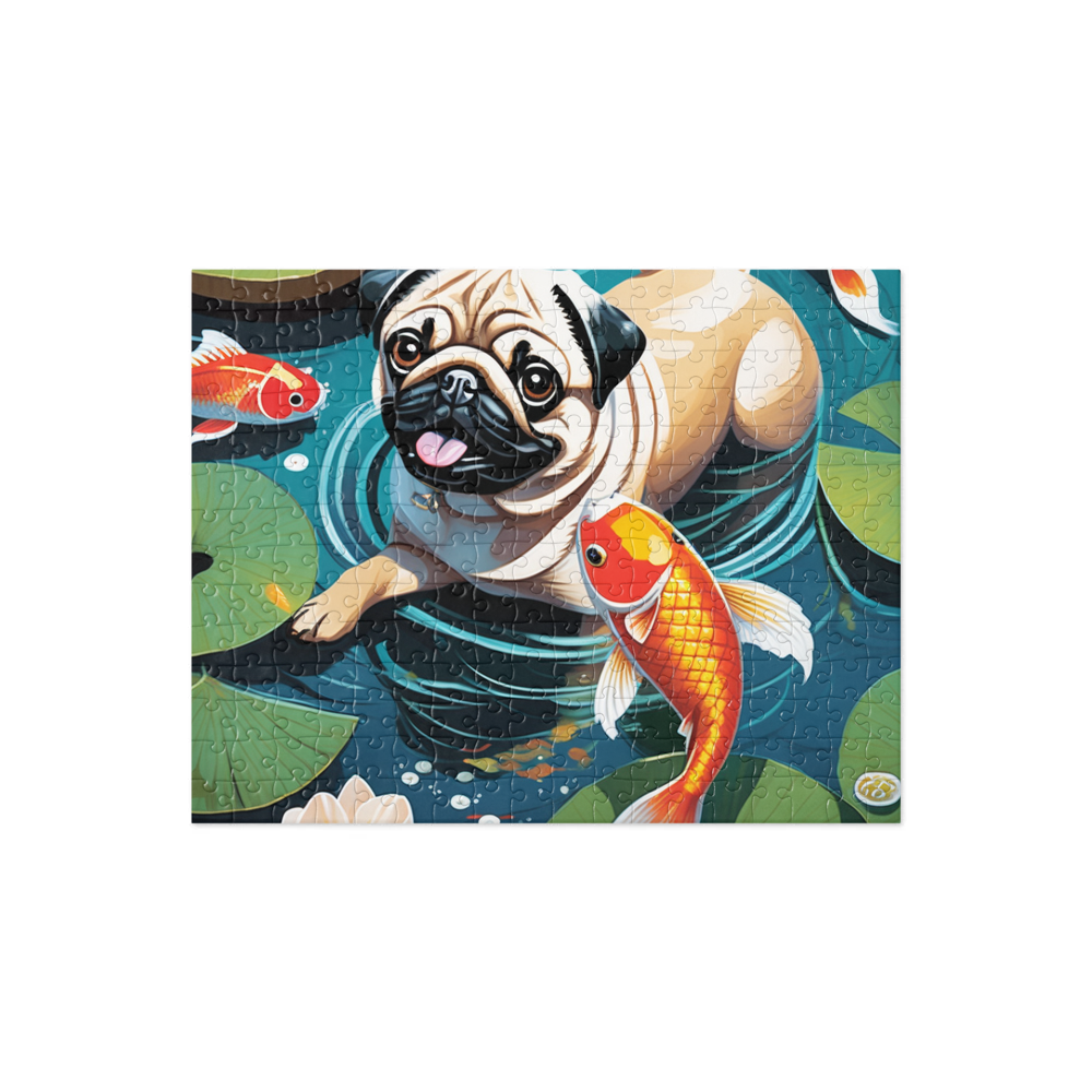 PugMug Custom Pug Jigsaw Puzzle