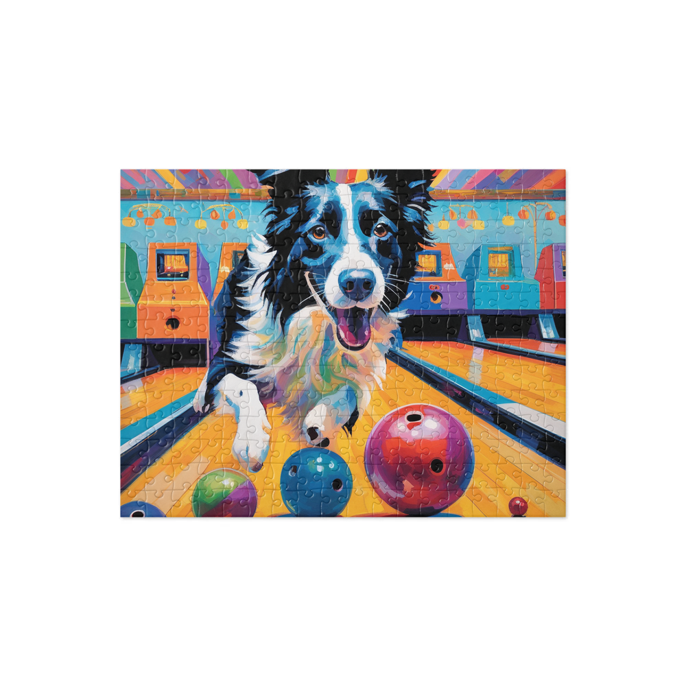 PugMug Custom Border Collie Jigsaw Puzzle