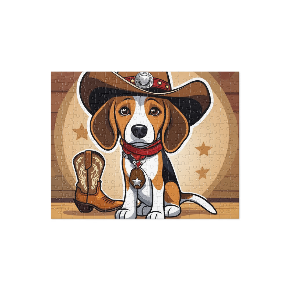 PugMug Custom Beagle Jigsaw Puzzle