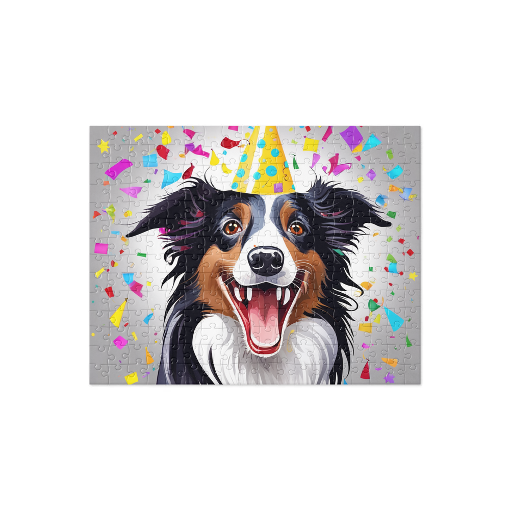 PugMug Custom Border Collie Jigsaw Puzzle