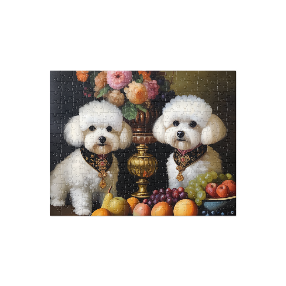 PugMug Custom Bichons Frise Jigsaw Puzzle