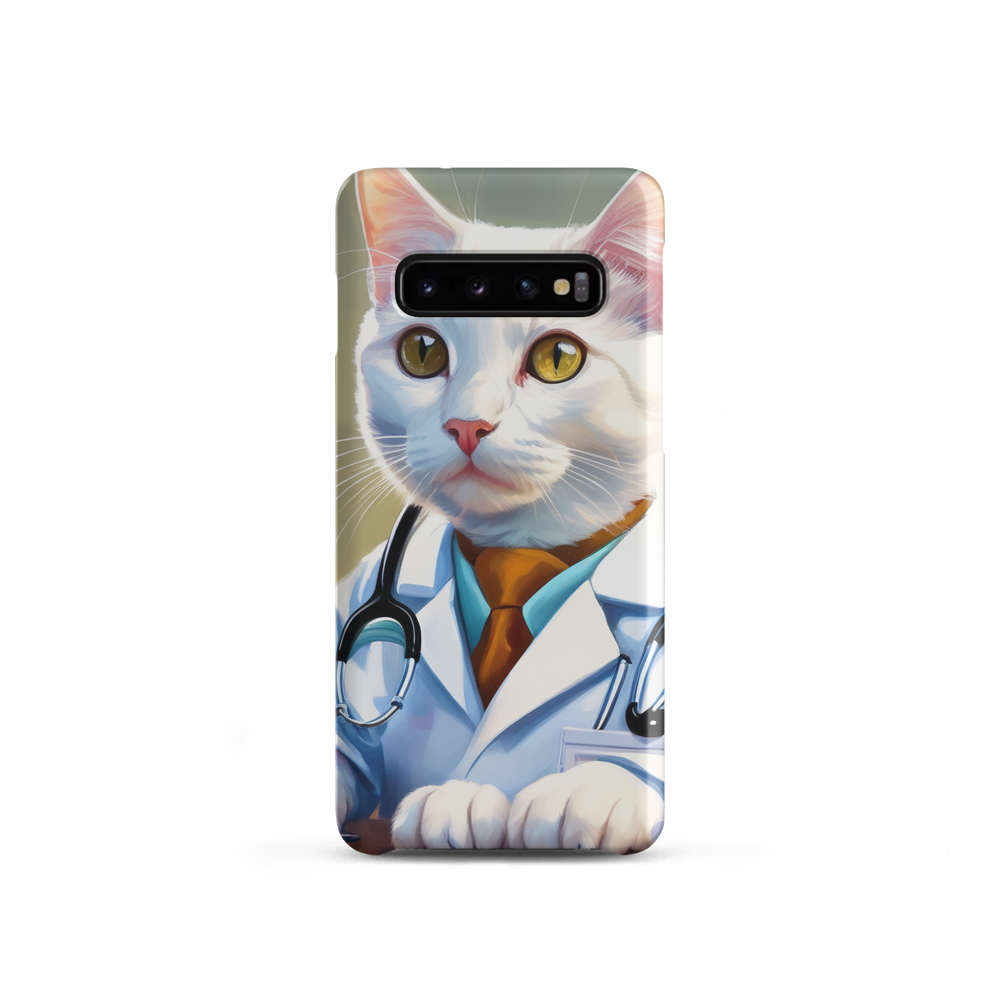 PugMug Custom White Companion Cat Samsung Case