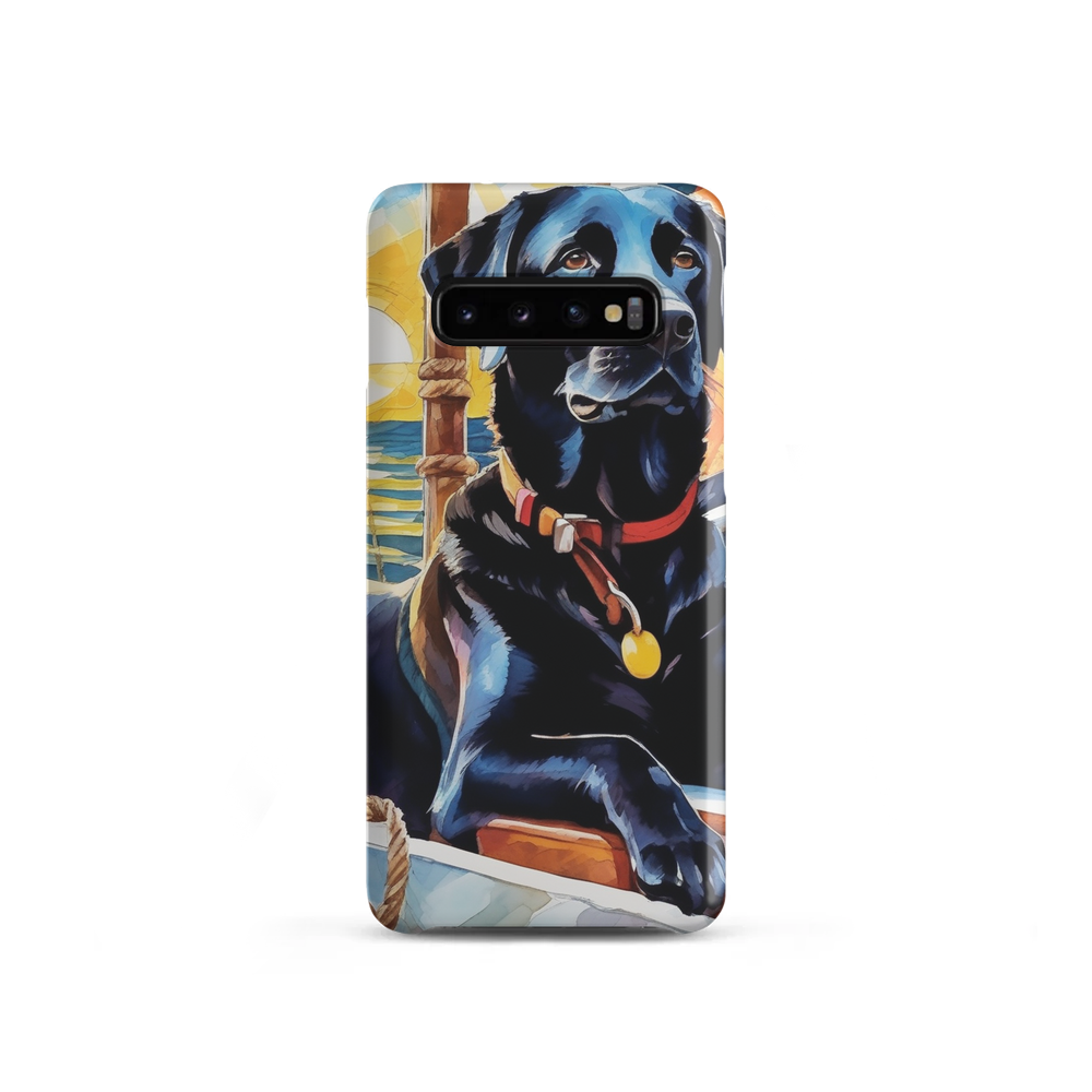 PugMug Custom Black Labrador Retriever Samsung Case