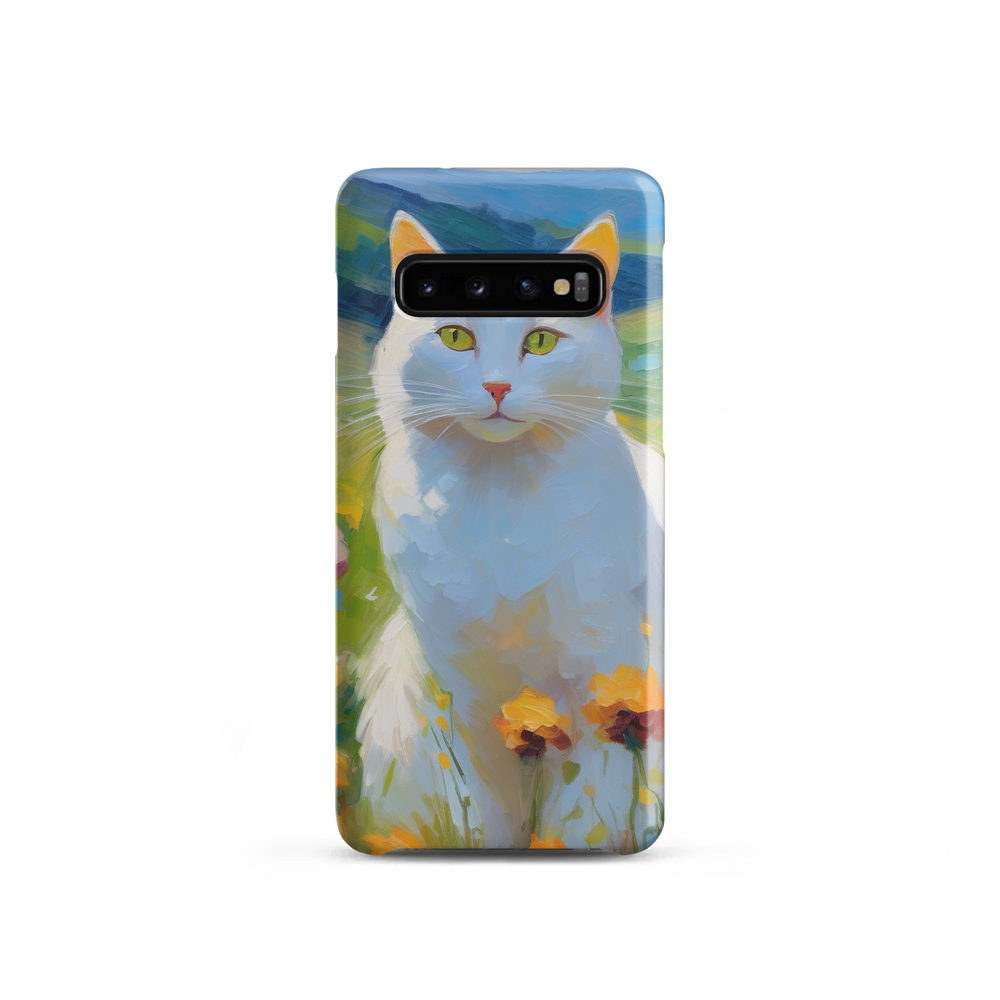 PugMug Custom White Companion Cat Samsung Case