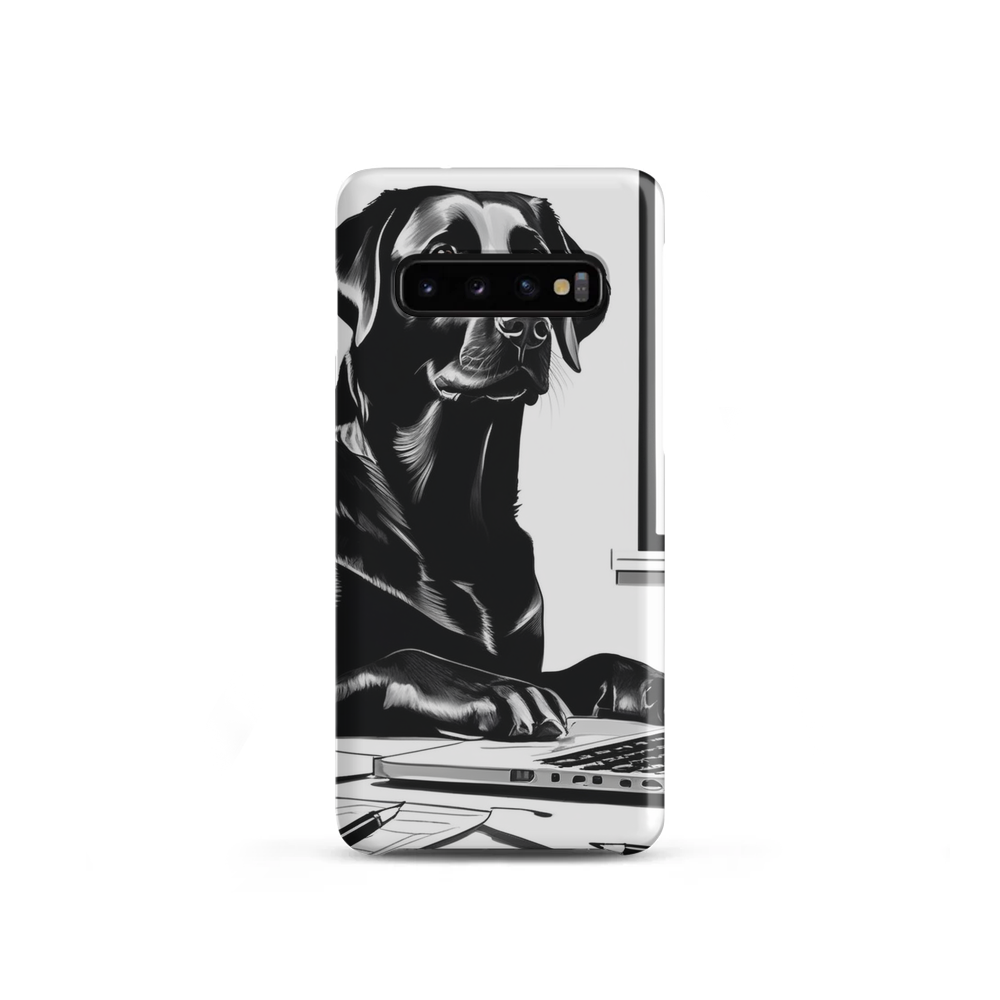 PugMug Custom Black Labrador Retriever Samsung Case