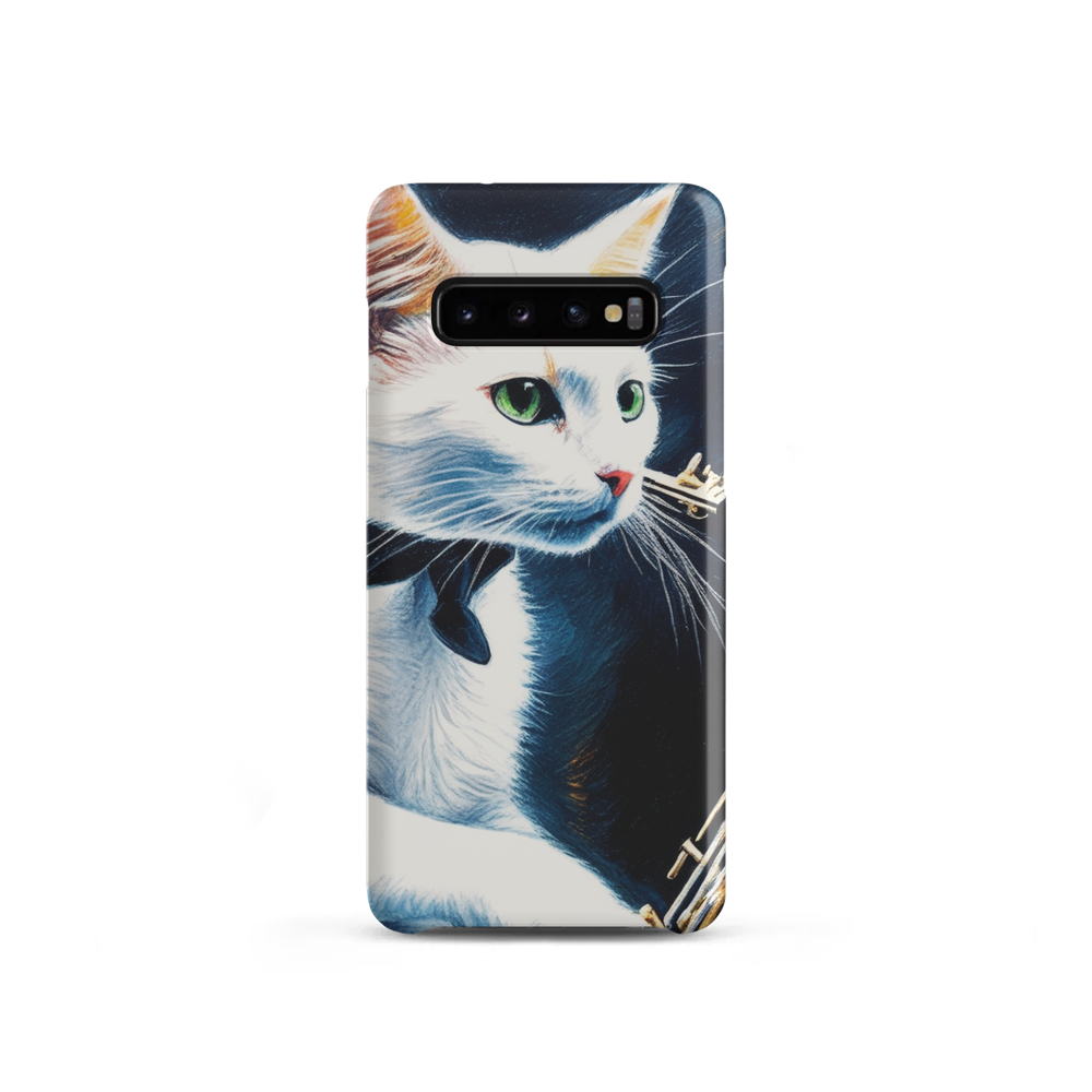 PugMug Custom White Companion Cat Samsung Case