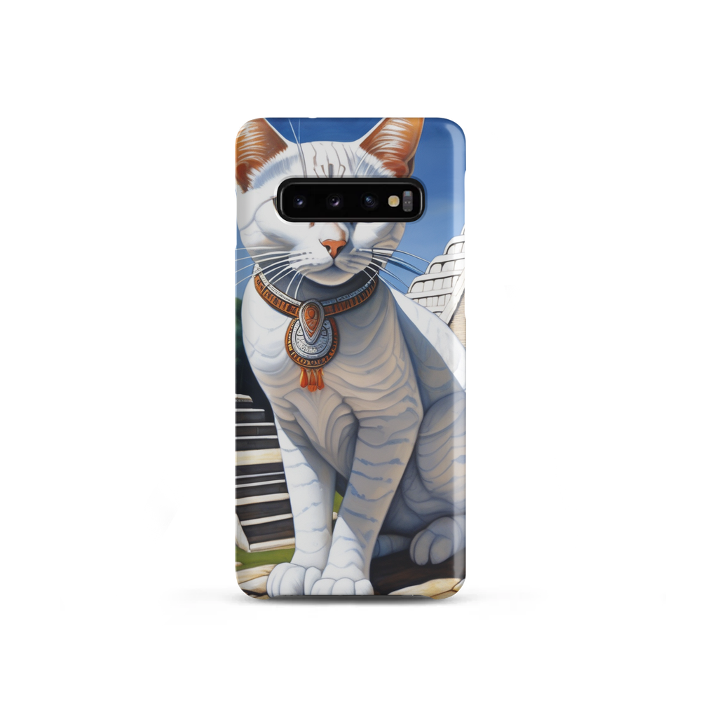 PugMug Custom White Companion Cat Samsung Case