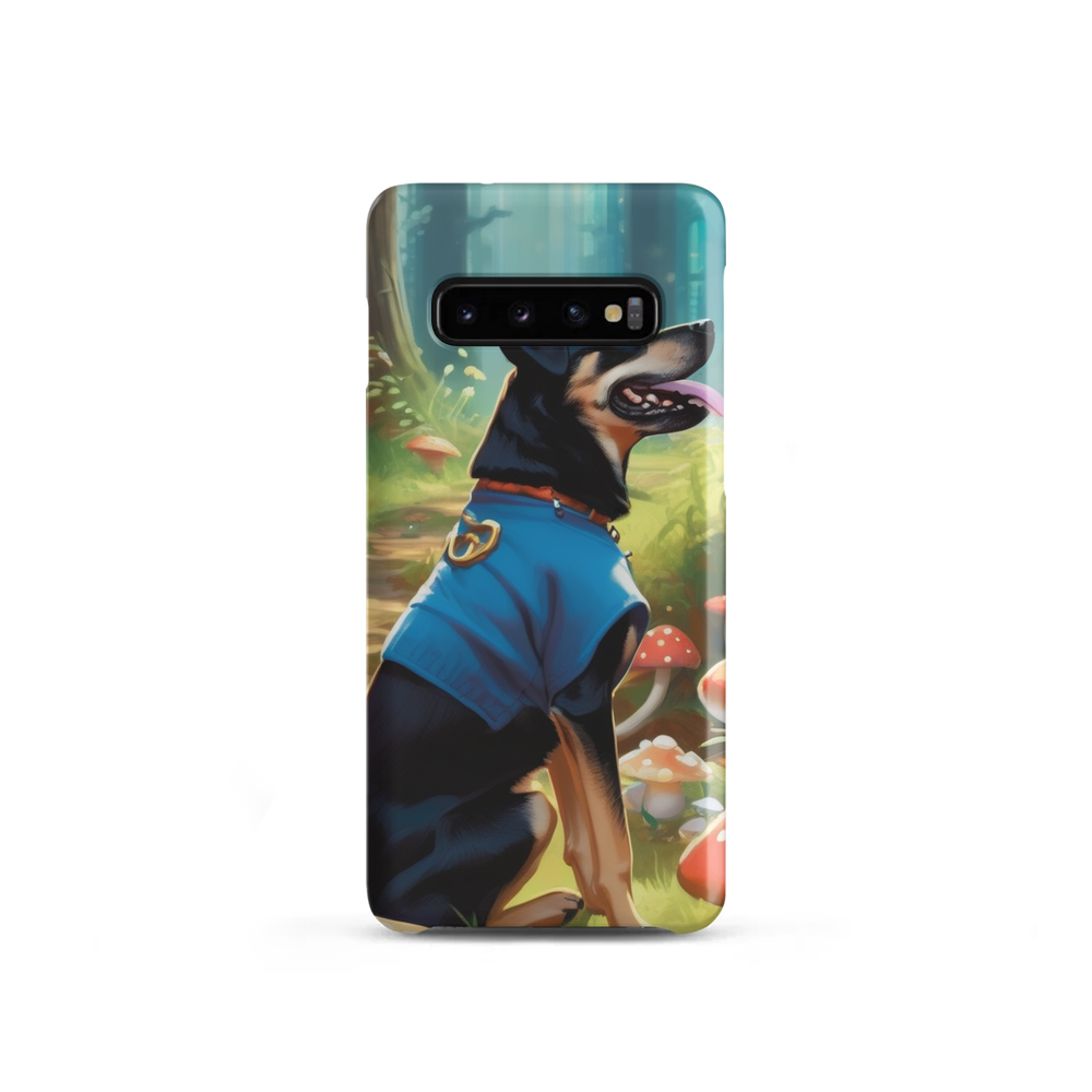 PugMug Custom Blue Samsung Case