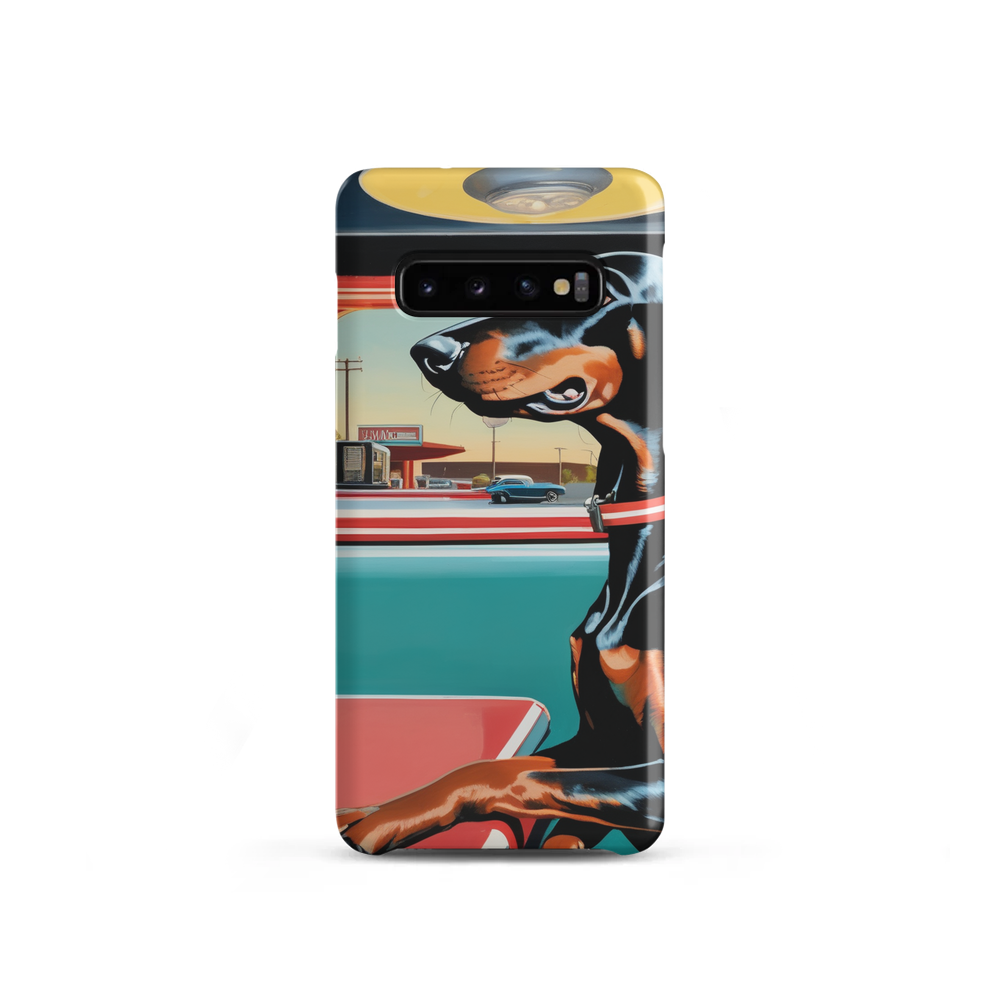 PugMug Custom Black Dachshund Samsung Case