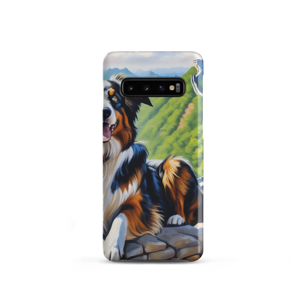 PugMug Custom Australian Shepherd Dog Samsung Case