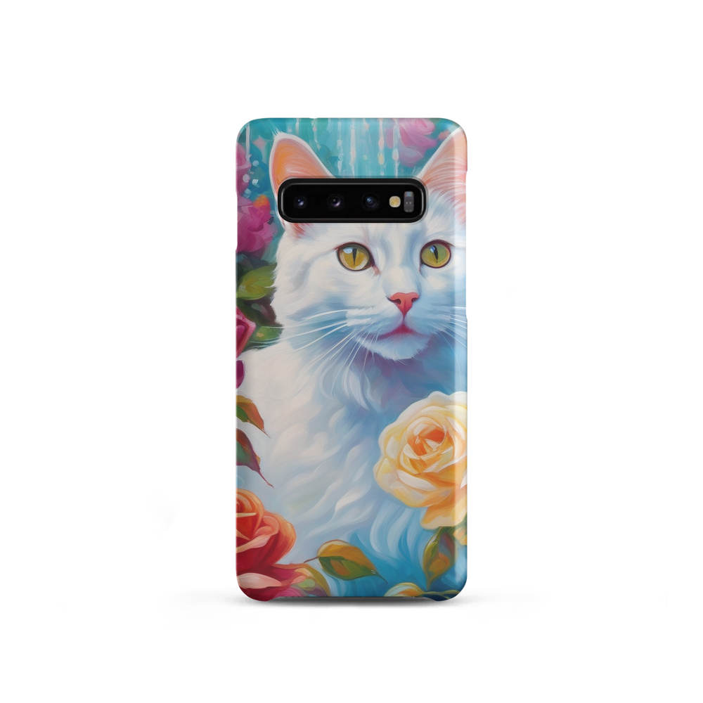 PugMug Custom White Companion Cat Samsung Case