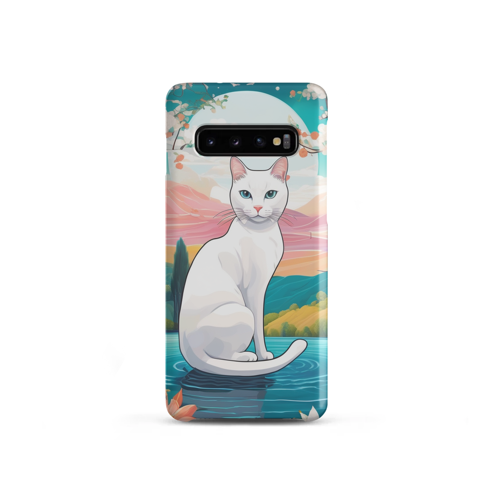 PugMug Custom White Companion Cat Samsung Case