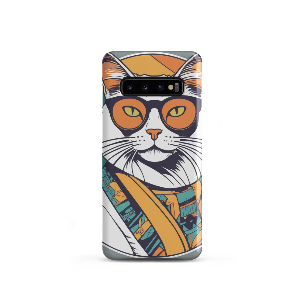 PugMug Custom White Companion Cat Samsung Case