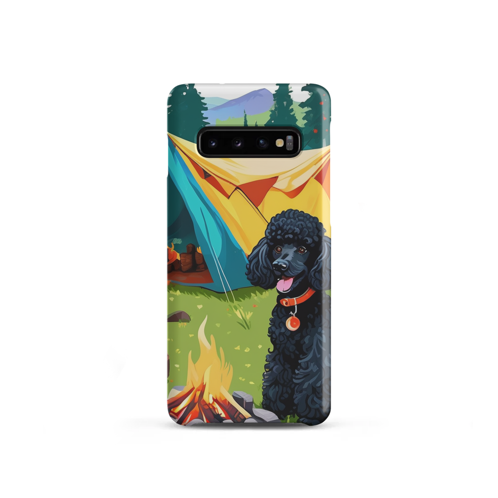 PugMug Custom Black Poodle Samsung Case
