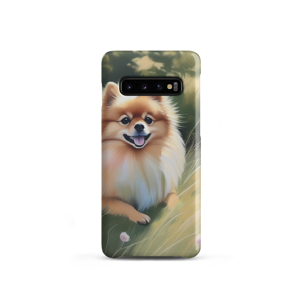 PugMug Custom Tan Pomeranian Samsung Case