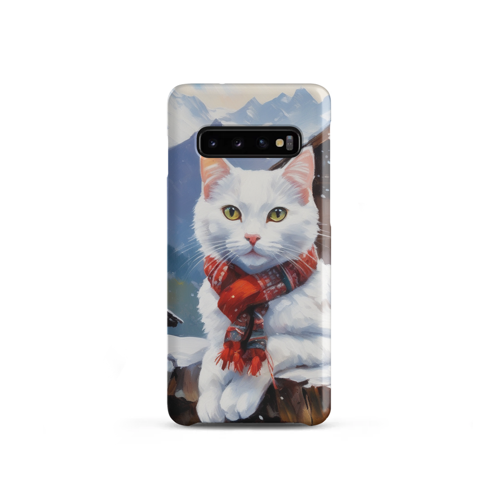 PugMug Custom White Companion Cat Samsung Case