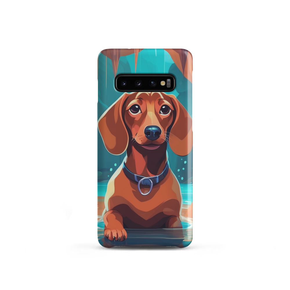 PugMug Custom Tan Dachshund Samsung Case