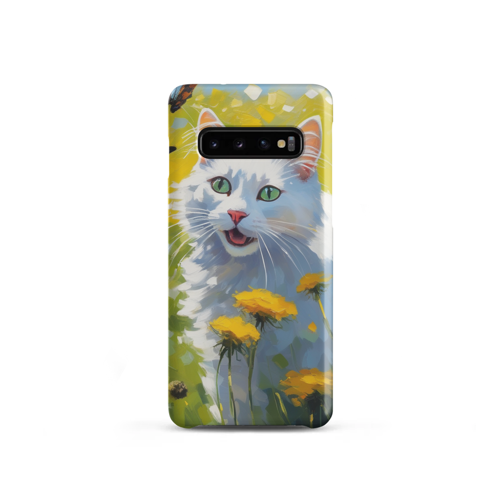 PugMug Custom White Companion Cat Samsung Case