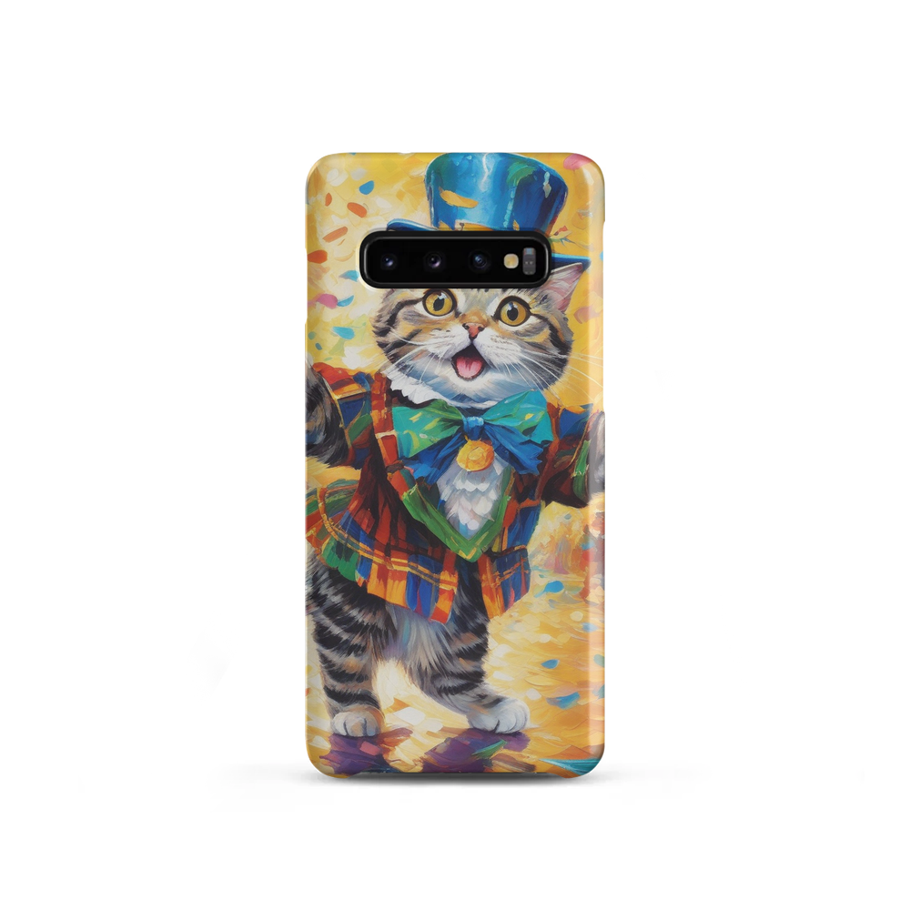 PugMug Custom Tabby Scottish Fold Cat Samsung Case