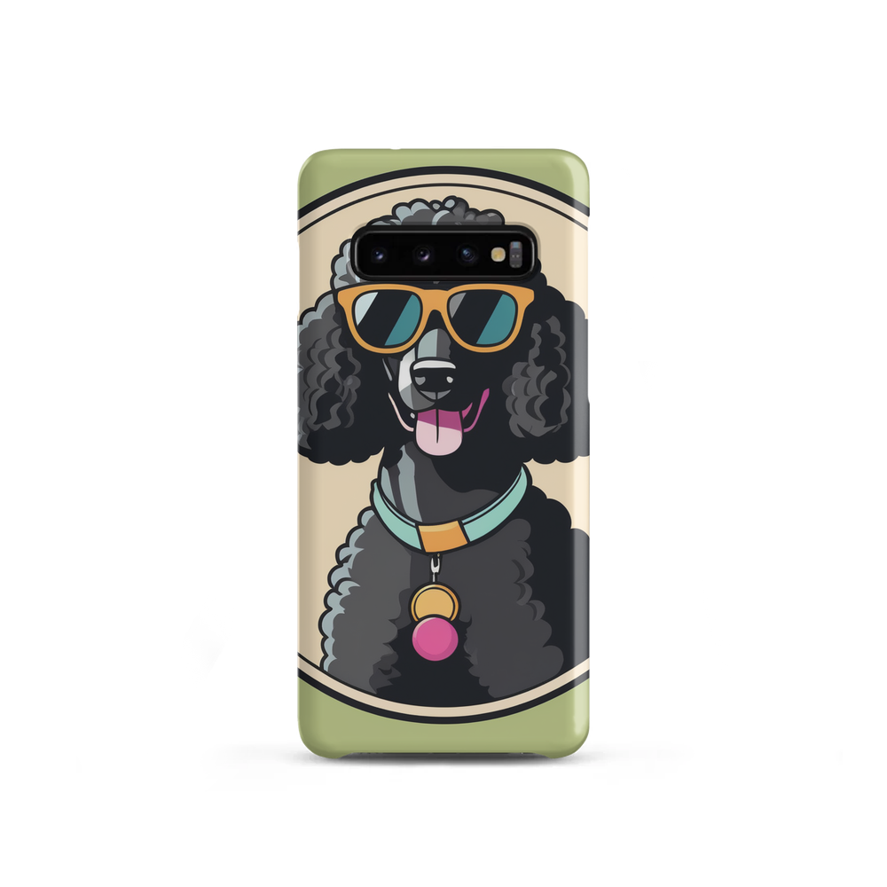 PugMug Custom Black Poodle Samsung Case