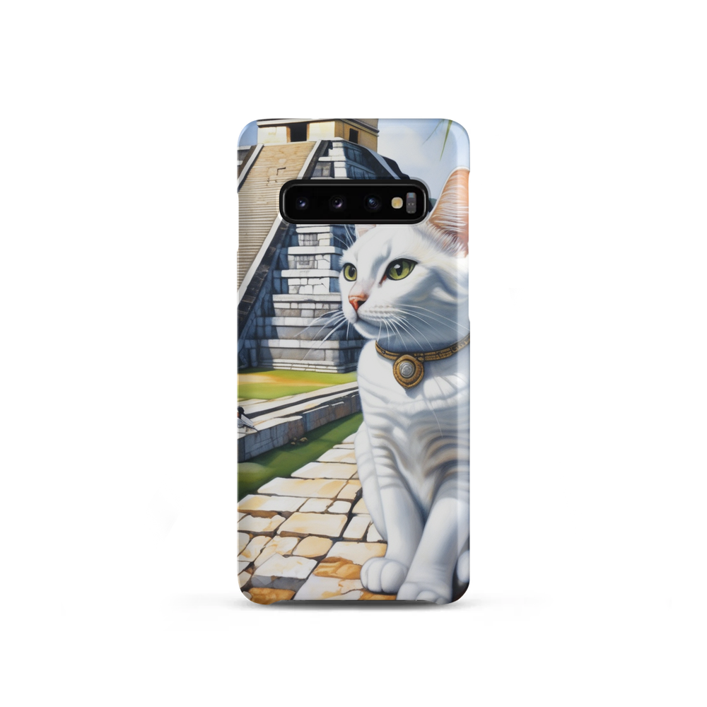 PugMug Custom White Companion Cat Samsung Case