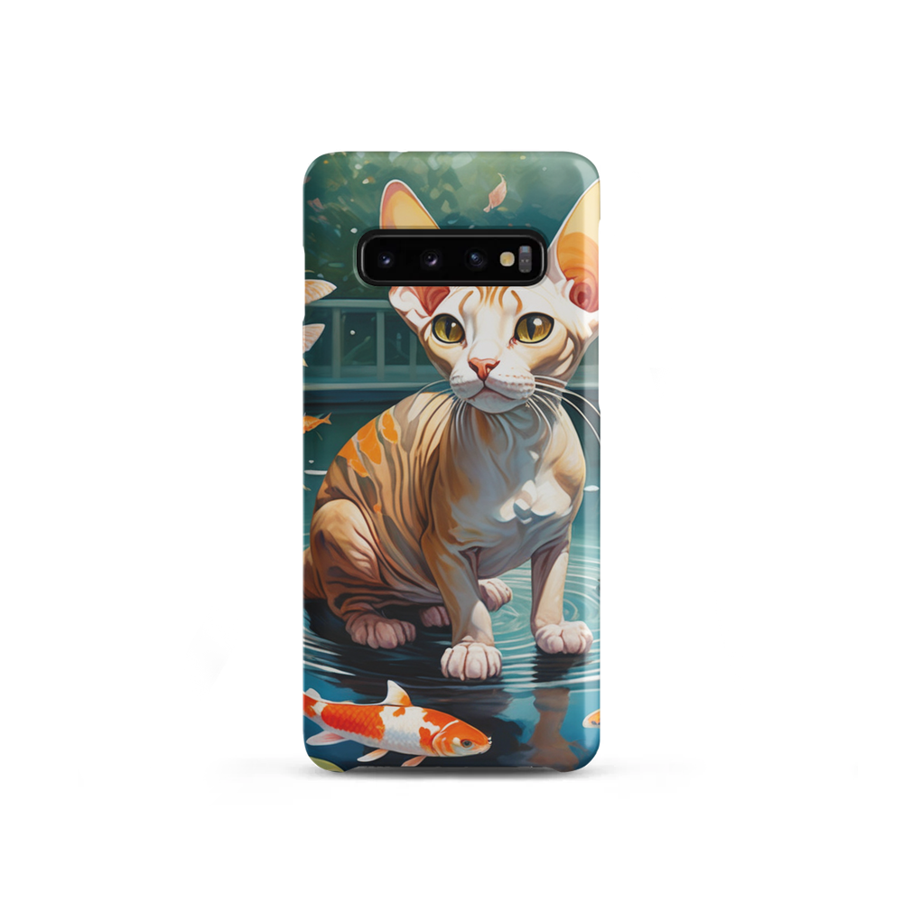PugMug Custom Tabby Sphynx Cat Samsung Case