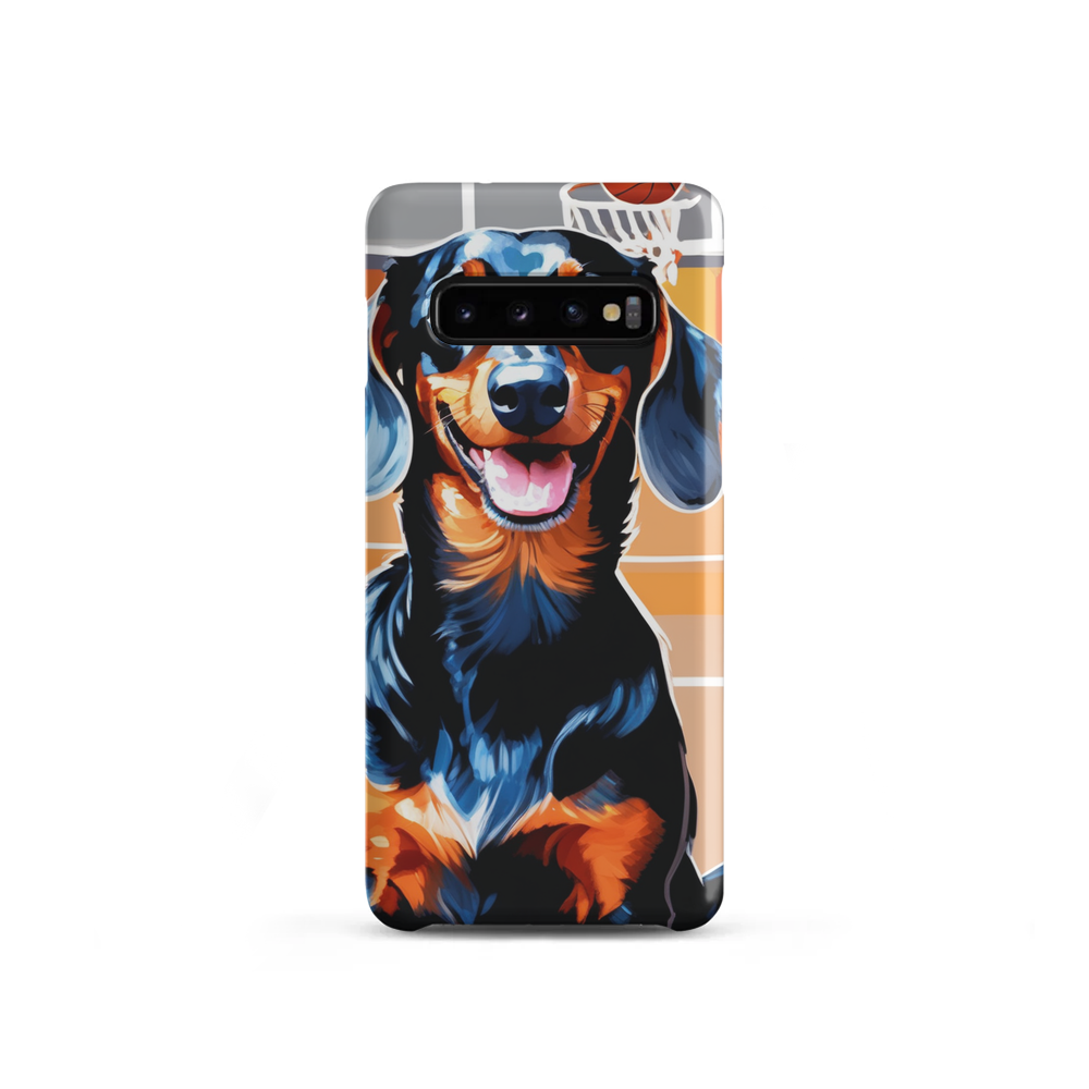 PugMug Custom Black Dachshund Samsung Case