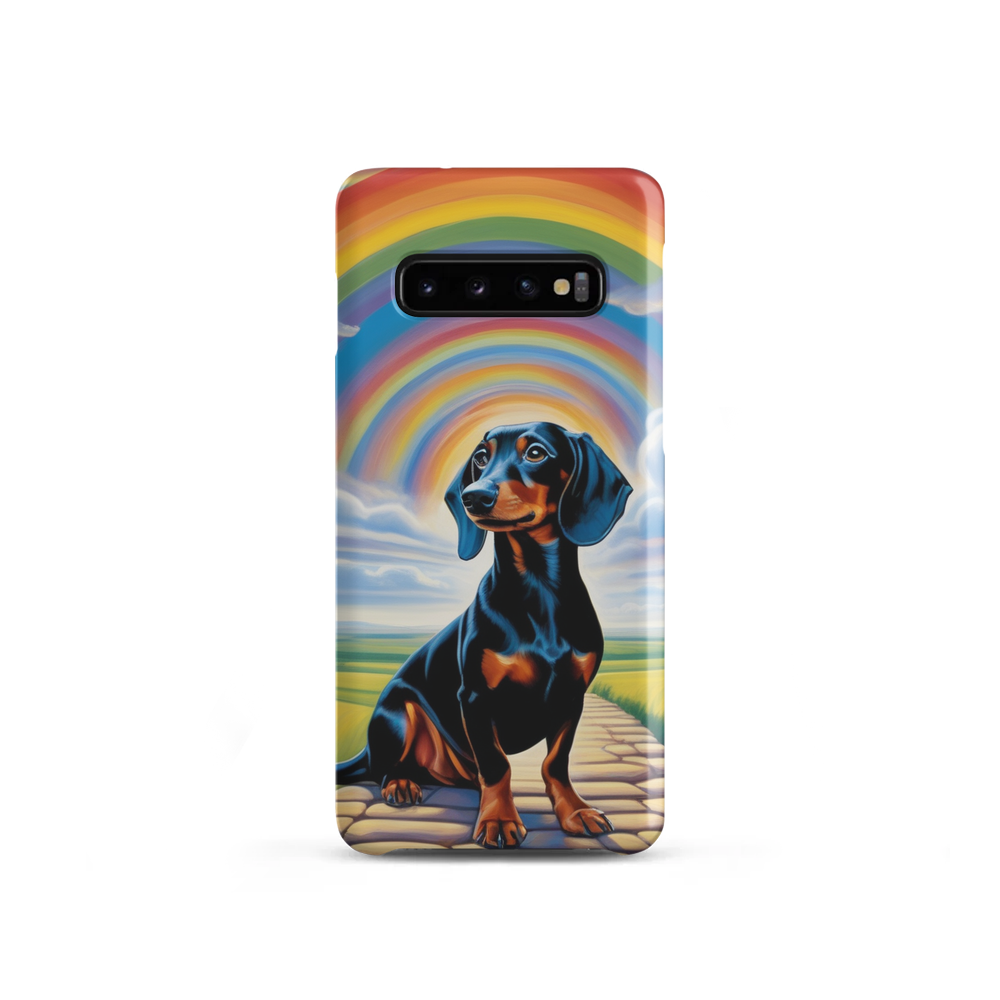PugMug Custom Black Dachshund Samsung Case
