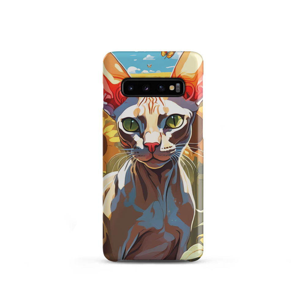 PugMug Custom Tabby Sphynx Cat Samsung Case