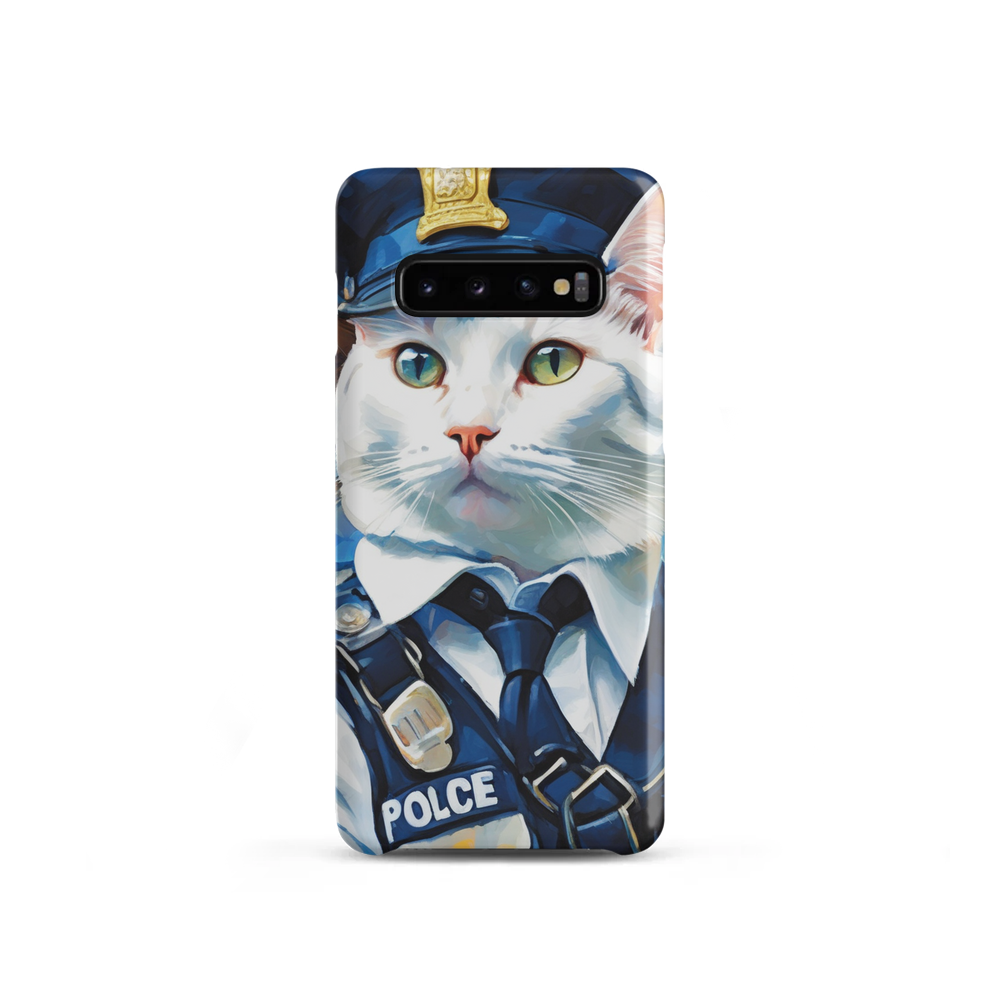 PugMug Custom White Companion Cat Samsung Case