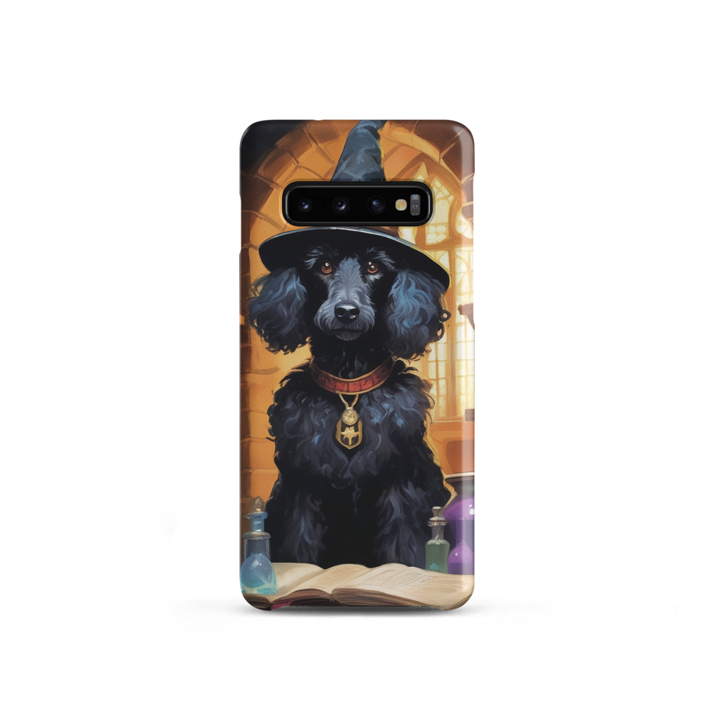 PugMug Custom Black Poodle Samsung Case