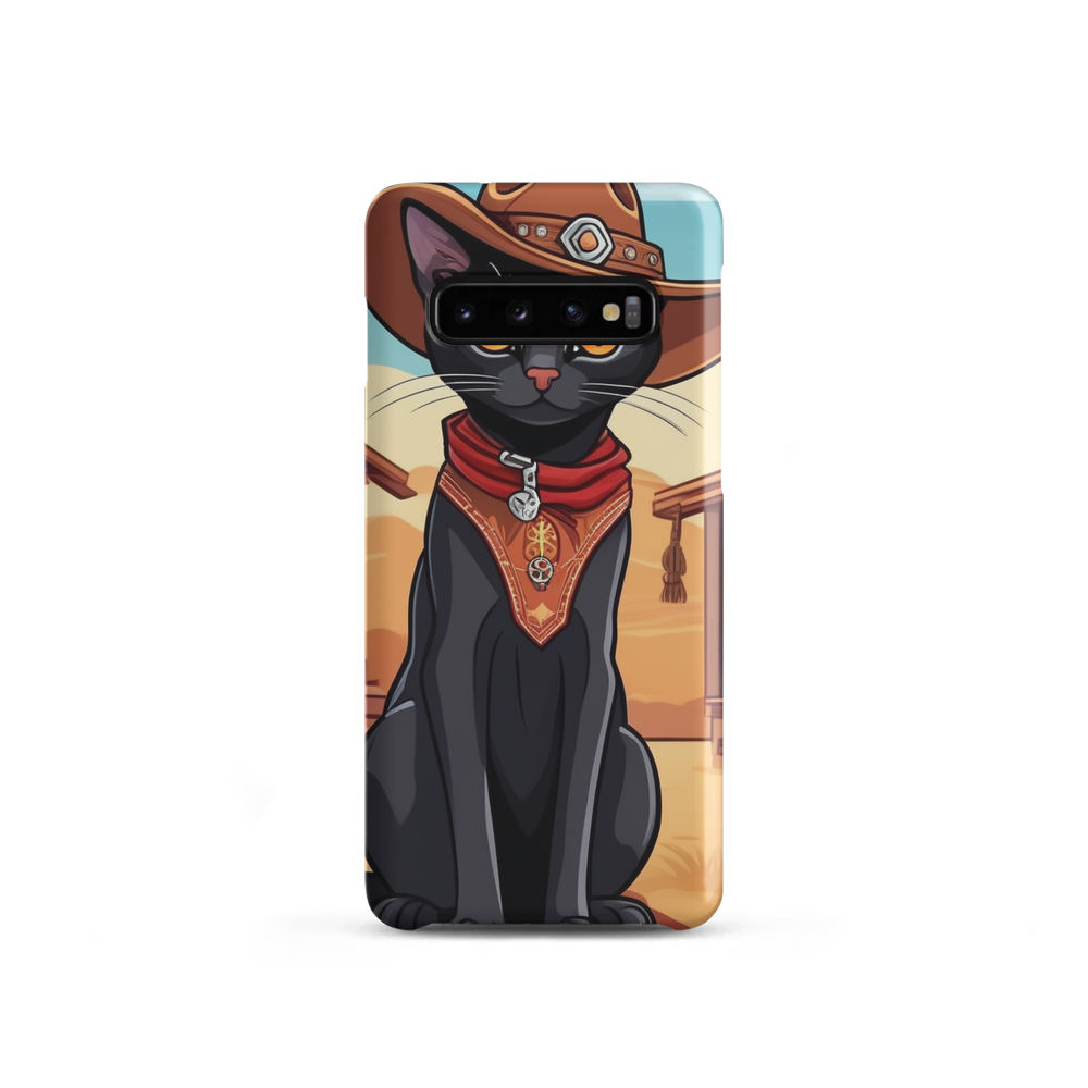 PugMug Custom Black Abyssinian Cat Samsung Case