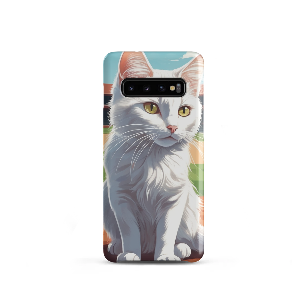 PugMug Custom White Companion Cat Samsung Case