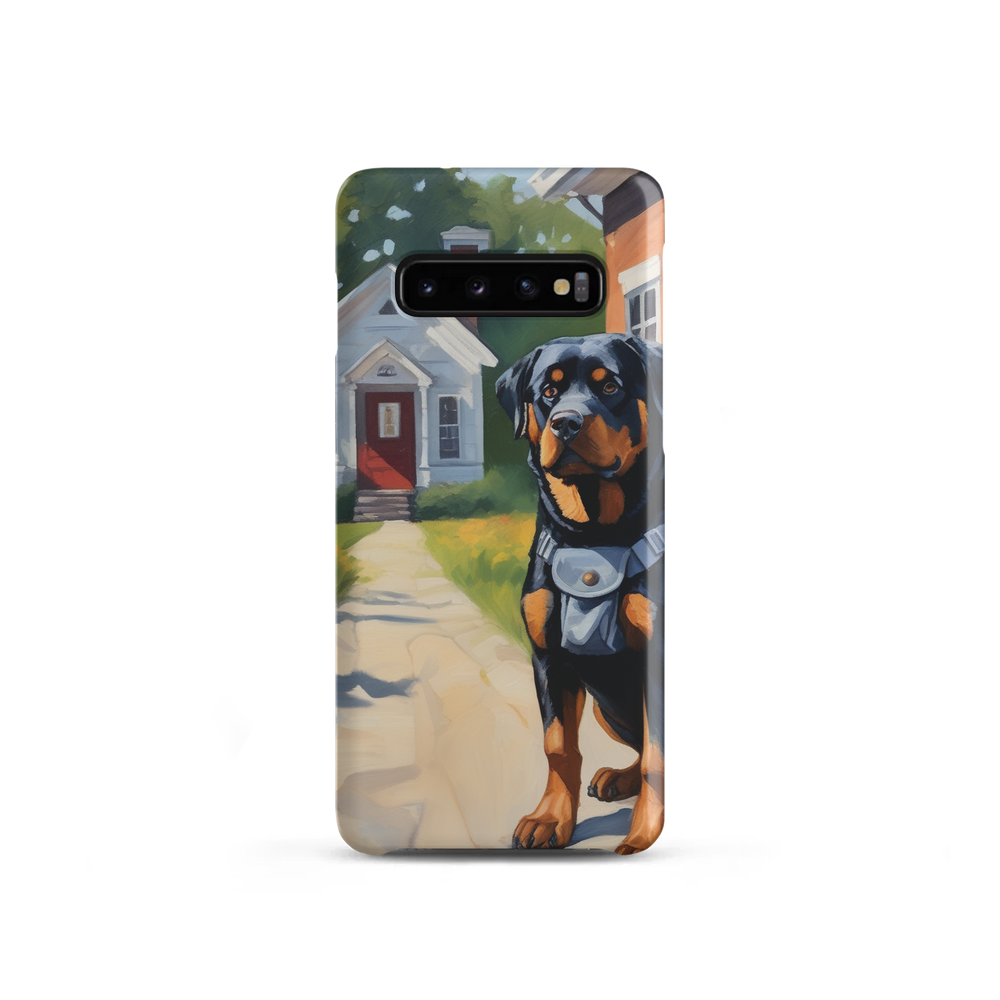 PugMug Custom Rottweiler Samsung Case