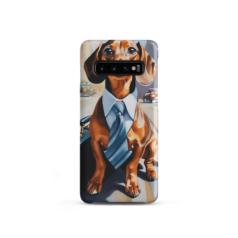 PugMug Custom Tan Dachshund Samsung Case