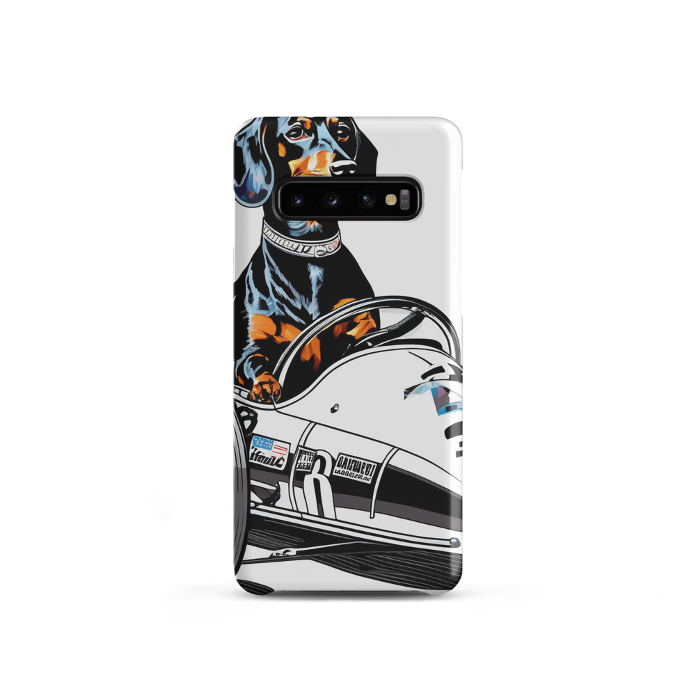 PugMug Custom Black Dachshund Samsung Case