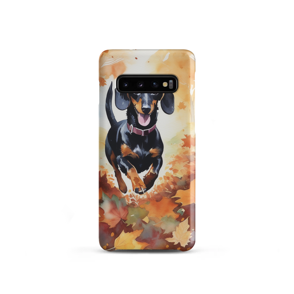PugMug Custom Black Dachshund Samsung Case