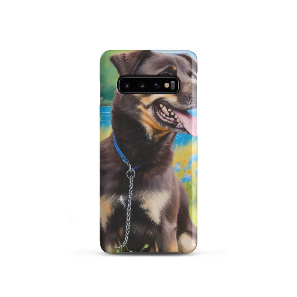 PugMug Custom Blue Samsung Case