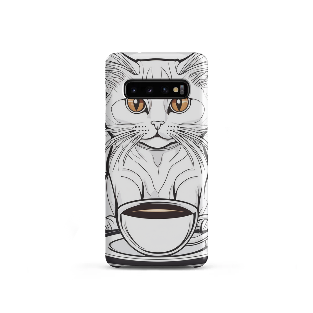 PugMug Custom White Companion Cat Samsung Case