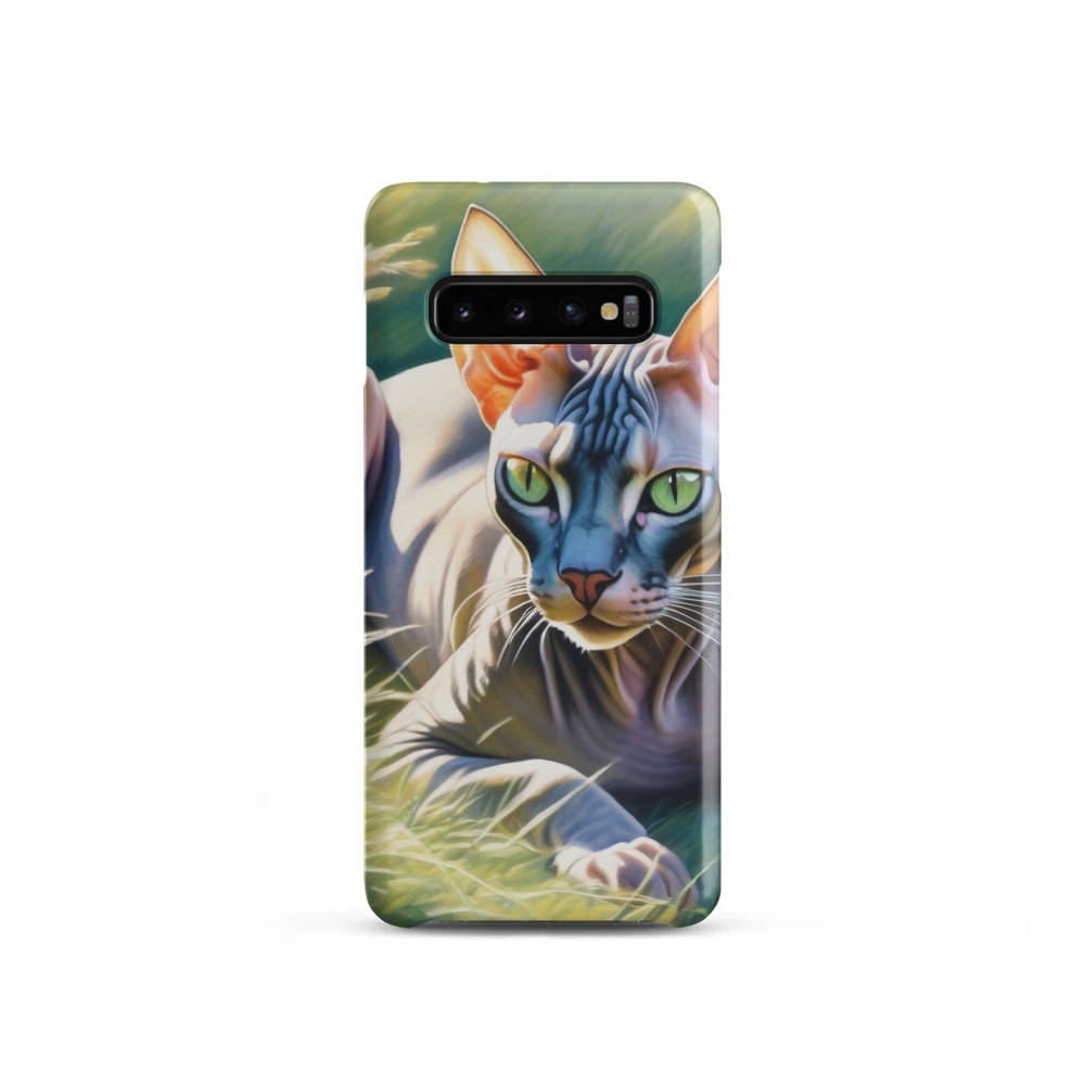 PugMug Custom Tabby Sphynx Cat Samsung Case