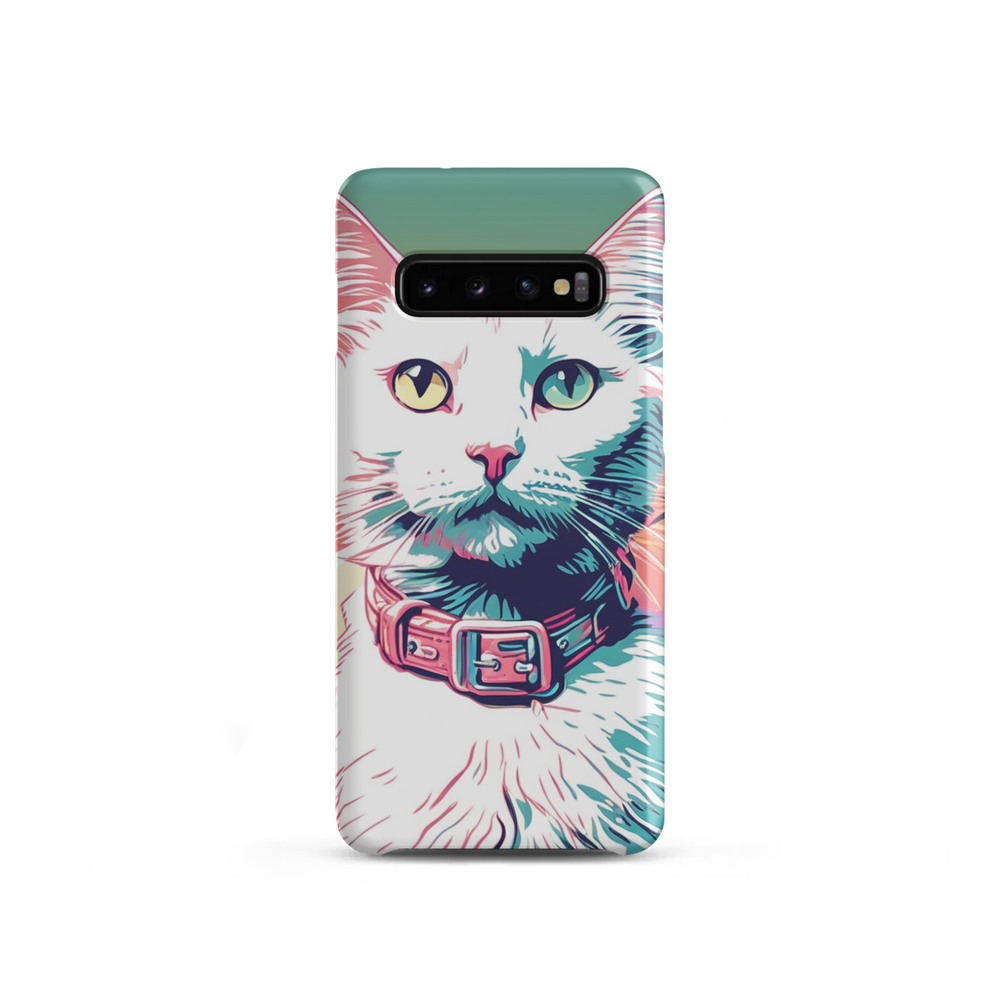 PugMug Custom White Companion Cat Samsung Case