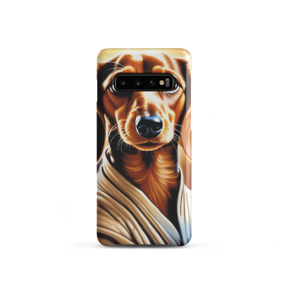 PugMug Custom Tan Dachshund Samsung Case
