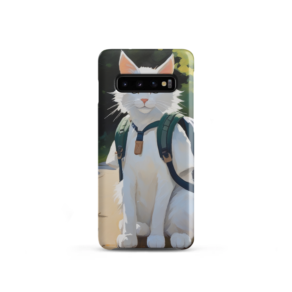 PugMug Custom White Companion Cat Samsung Case