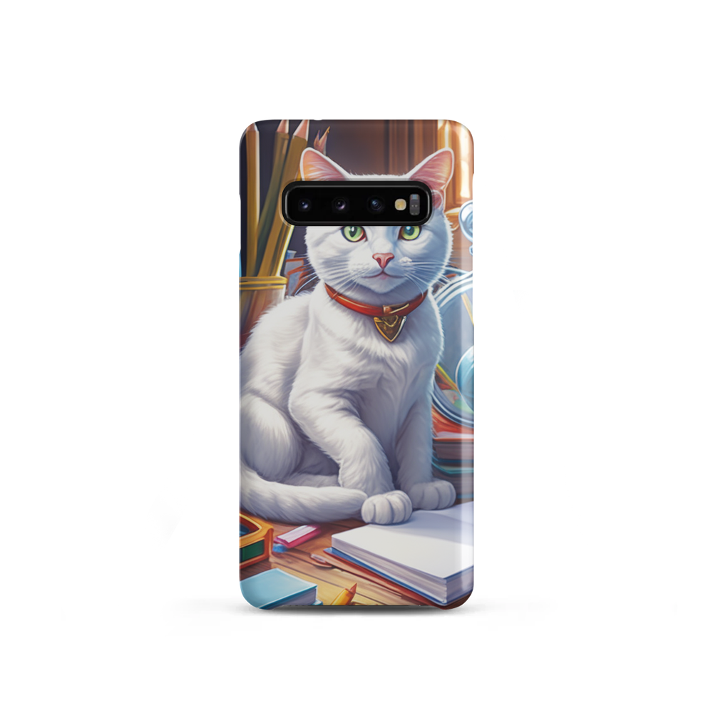 PugMug Custom White Companion Cat Samsung Case